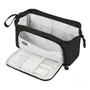 Estuche Organizador Extensible Negro Para Papelería Y Maquil Negro