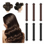 Rizadores De Cabello Sin Calor Set 6 Piezas Suaves Y Natural Color