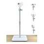 Soporte Magnético Para Cámara Web Metálico Y Resistente Blanco