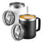 Taza De Café Aislada Acero Inoxidable 350ml 2 Piezas Termo