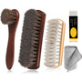 Kit De Limpieza 5 Piezas Para Tenis Y Gamuza Con Cepillos Y