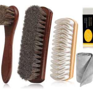 Kit De Limpieza 5 Piezas Para Tenis Y Gamuza Con Cepillos Y