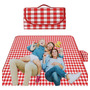 Manta De Picnic Impermeable 200x300 Cm Plegable Para Playa Rojo200*300