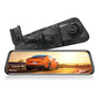 Soporte Negro Para Cámara Dash Cam Usb C Montaje Espejo Retr