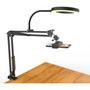 Soporte Para Cámara Con Anillo De Luz 6 Pulgadas Y Brazo Fle Negro