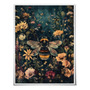 Arte De Pared Abeja Botánica Clásica 41x31 Cm Sin Marco Natu