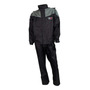 Impermeable R7 Premium Para Adulto 100% Impermeable Suave Negro Neutro