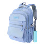 Mochila De Viaje Impermeable 36l Para Laptop 15.6 Azul Azul Puro Diseño De La Tela