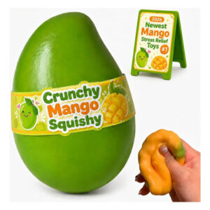 Mantequilla Crujiente Blandita Juguete Antiestrés Mango 6 Cm
