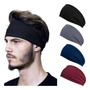 Diademas Deportivas Absorbentes Kit 4 Colores Hombre Mujer Cuatro Colores Talla Nombre Del Diseño