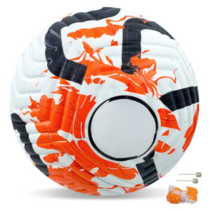 Balón De Fútbol Talla 5 Entrenamiento Adulto Tpu Resistente Ozzq-color Naranja