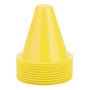 Conos De Entrenamiento Para Fútbol 10 Unidades Amarillos 3.3 Amarillo