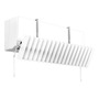 Deflector De Aire Acondicionado Ajuste Pared Color Blanco 78