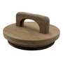 Tapas De Tarro De Madera Reutilizables 10 Cm Para Cocina Hog