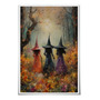 Póster Halloween Paisaje 45x35 Cm Lona Sin Marco Diseño Bruj