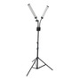 Luz De Relleno Led 40w Doble Brazo Plegable 5600k Para Maqui Color De La Estructura Color De La Luz