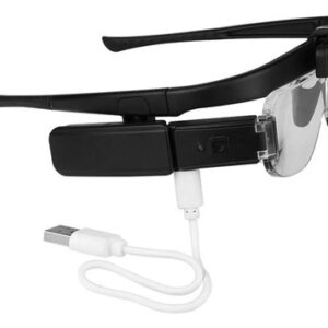 Lupa Recargable Usb Diadema Con Luz Led 6 Lentes Ajustables