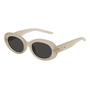 Lentes De Sol Mujer Ojo De Gato Polarizadas Uv400 Champán Gr