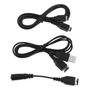 Set De 3 Cables Ccompatible Gba Sp Usb Link Y Adaptador 3.5m