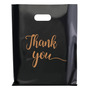 Bolsas Reutilizables Negras 100 Pcs 30x40cm Para Compras