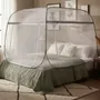 Pabellón Mosquitero Cama 2x1.2m Transpirable Plegable Con Cr 2m X 1.2m