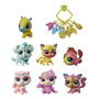 Set 7 Figuras Mascotas Littlest Pet Shop Con Juego Adivinanz