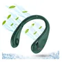 Ventilador De Cuello Portátil Sin Aspas 5000 Mah Verde Liger Verde