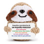 Muñeco De Peluche Perezoso Con Tarjeta Inspiradora 30cm