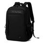 Mochila Para Laptop 21l Ergonómica Para Hombre 15.6 Pulgadas Negro Diseño De La Tela