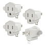 Adaptador De 2 A 3 Clavijas Pbt Ignífugo 125v 1875w Calidad