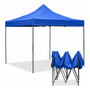 Carpa Plegable Azul 3x3 M Impermeable Para Eventos Y Camping Azul
