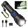 Linterna Led Recargable 1000 Lúmenes Impermeable 5 Modos Color De La Luz Color De La Linterna