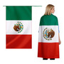 Capa De Bandera De México Unisex Para Adultos Desfile Evento