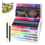 Rotuladores Doble Punta 120 Colores No Tóxicos Para Dibujos Multicolor