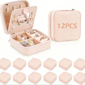 Joyero Para Mujer 12 Piezas Caja Almacenamiento Accesorios