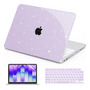 Funda Rígida Purpurina Para Macbook Neo 33 Cm A3404 Glitter
