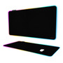 Alfombrilla De Mouse Rgb Grande 100x50 Cm Con Luz Led Negra Negro Diseño Impreso