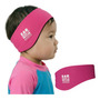 Diadema De Natación Para Niños Pequeña Color Rosa Reutilizab Hot Pink Small (ages 1-3) Nombre Del Diseño
