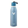 Botella De Agua Termo Acero Inoxidable 500ml Doble Pico Azul Azul