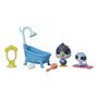 Set Juguetes Baño Para Niños Mascotas Y Accesorios 5 Piezas Multicolored