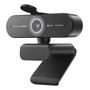 Cámara Web 4k Con Micrófono Dual Y Enfoque Automático Usb Negro
