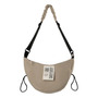 Cangurera Impermeable Extraligera Transformable Beige 2 Comp Wabi Bum Bag Beige Diseño De La Tela