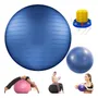 Pelota Fitness De Yoga Y Pilates 25cm Y 65cm Antideslizante Azul