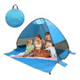 Carpa De Playa Pop Up 2-3 Personas Protección Uv Fácil Uso Azul Claro