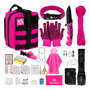 Kit De Supervivencia Rosa 65 Piezas Primeros Auxilios Para A