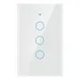 Interruptor Wifi Táctil Inteligente 16a 110v Control Remoto Blanco