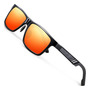 Lentes De Sol Polarizadas Retro Para Hombre Y Mujer Color Ne