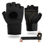 Guantes De Gimnasio Antideslizantes Con Soporte De Muñeca M
