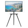 Soporte Tv Suelo Giratorio Altura Ajustable 40 A 65 PuLG Neg Negro