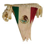 Banderines Triángulares México 5 Metros 10 Piezas Doble Cara